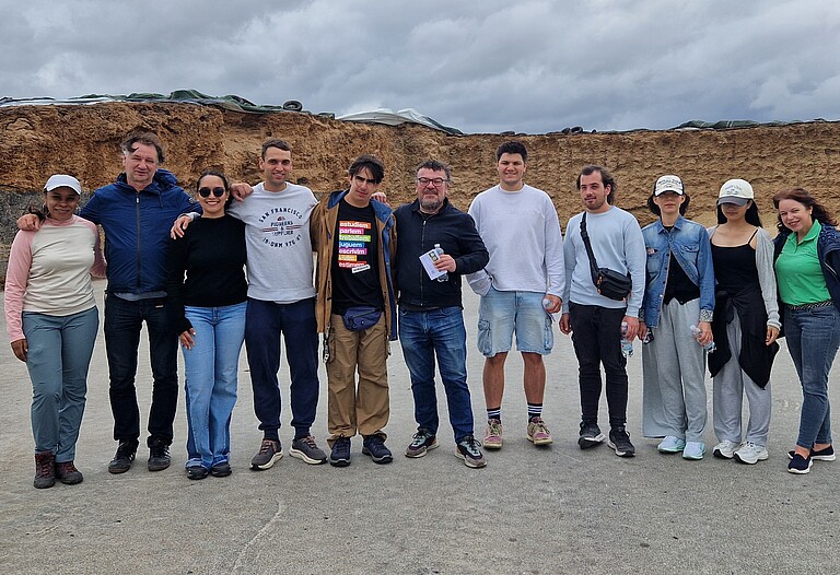 Besuch des Internationalen Workcamps auf dem Liemershof